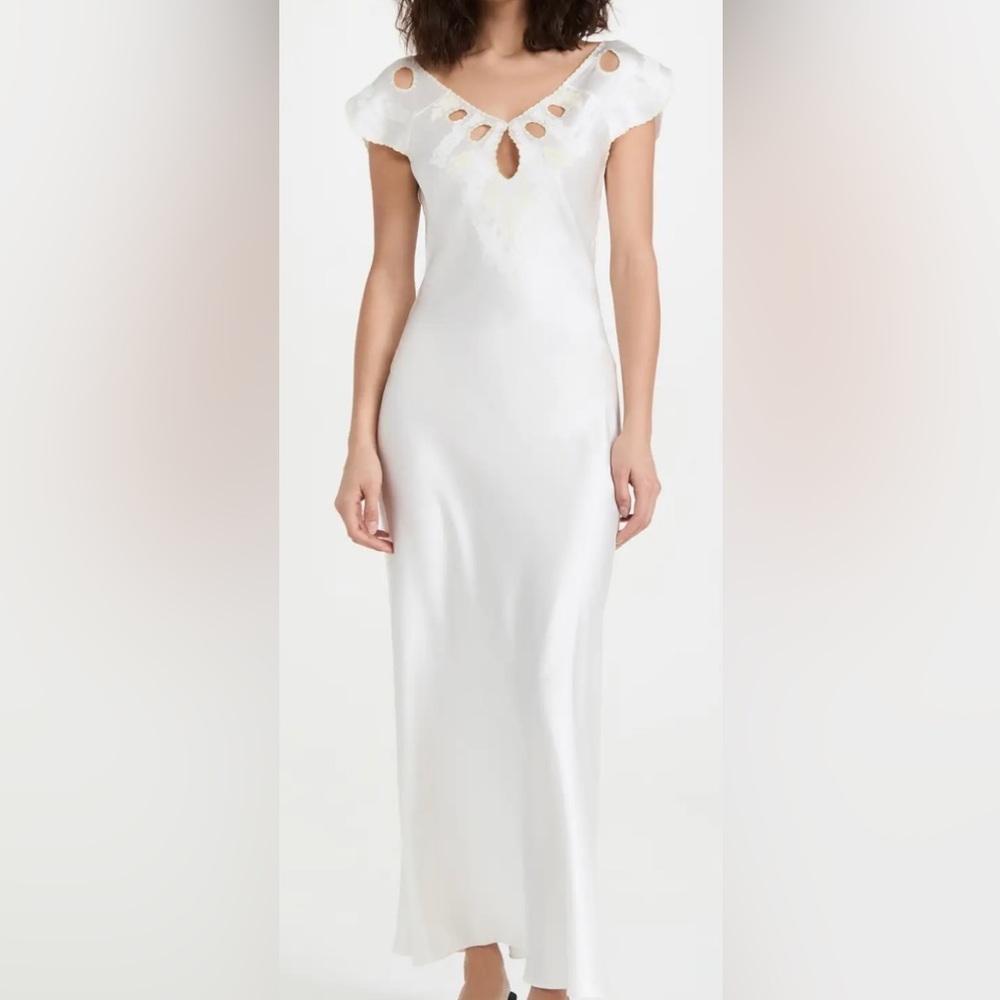 Marc Jacobs Embroidered Keyhole Slip
